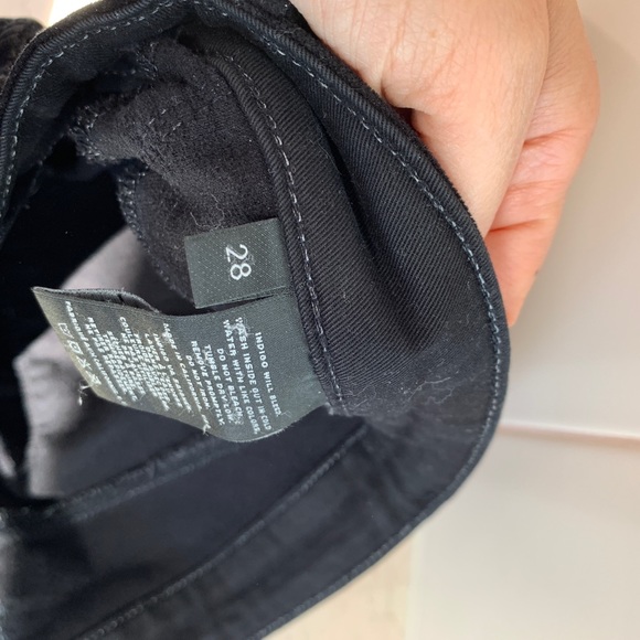 J Brand Maria Black Velvet Skinny Jeans - Picture 16 of 16